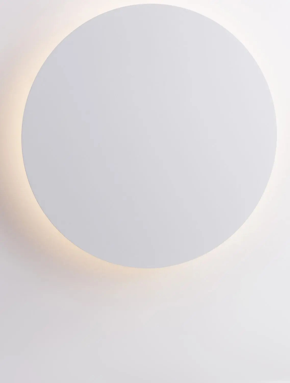B-Ware Nova Luce Wandleuchte Wandlampe Cyrcle Led Weiß Warmweiß Aluminium 22 Cm 12 W