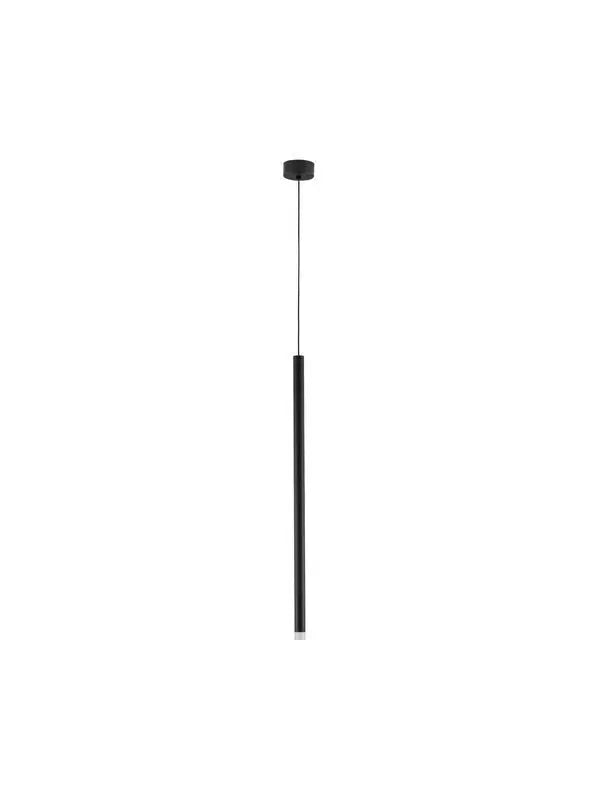 B-Ware Nova Luce Pendelleuchte Hängeleuchte Led Dandia Schwarz Warmweiß 150x8 Cm 6 W - 5212017440327