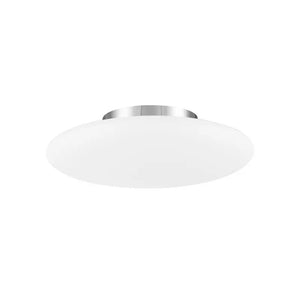 B-Ware Nova Luce Deckenleuchte Lampe Pressione Chrom Opalglas Metall E27 Led 50 Cm