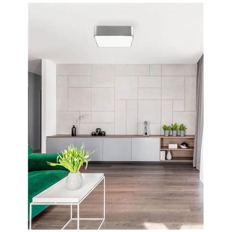 B-Ware Nova Luce Deckenleuchte Lampe Ragu Nickel E27 Led Acryl Metall Modern 36x36 Cm - 5212017413758
