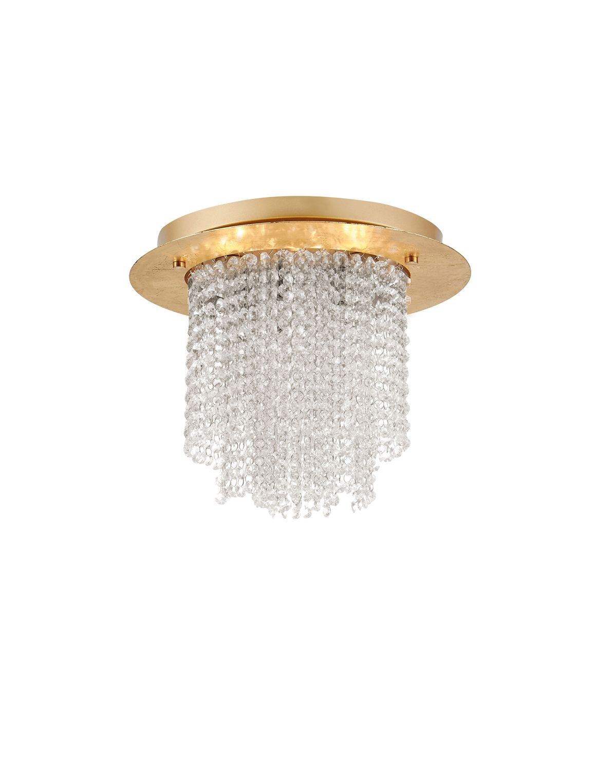 Nova Luce Deckenleuchte Deckenlampe FONTANA G9 LED Blattgold dimmbar Wohnzimmer - 5212017415998