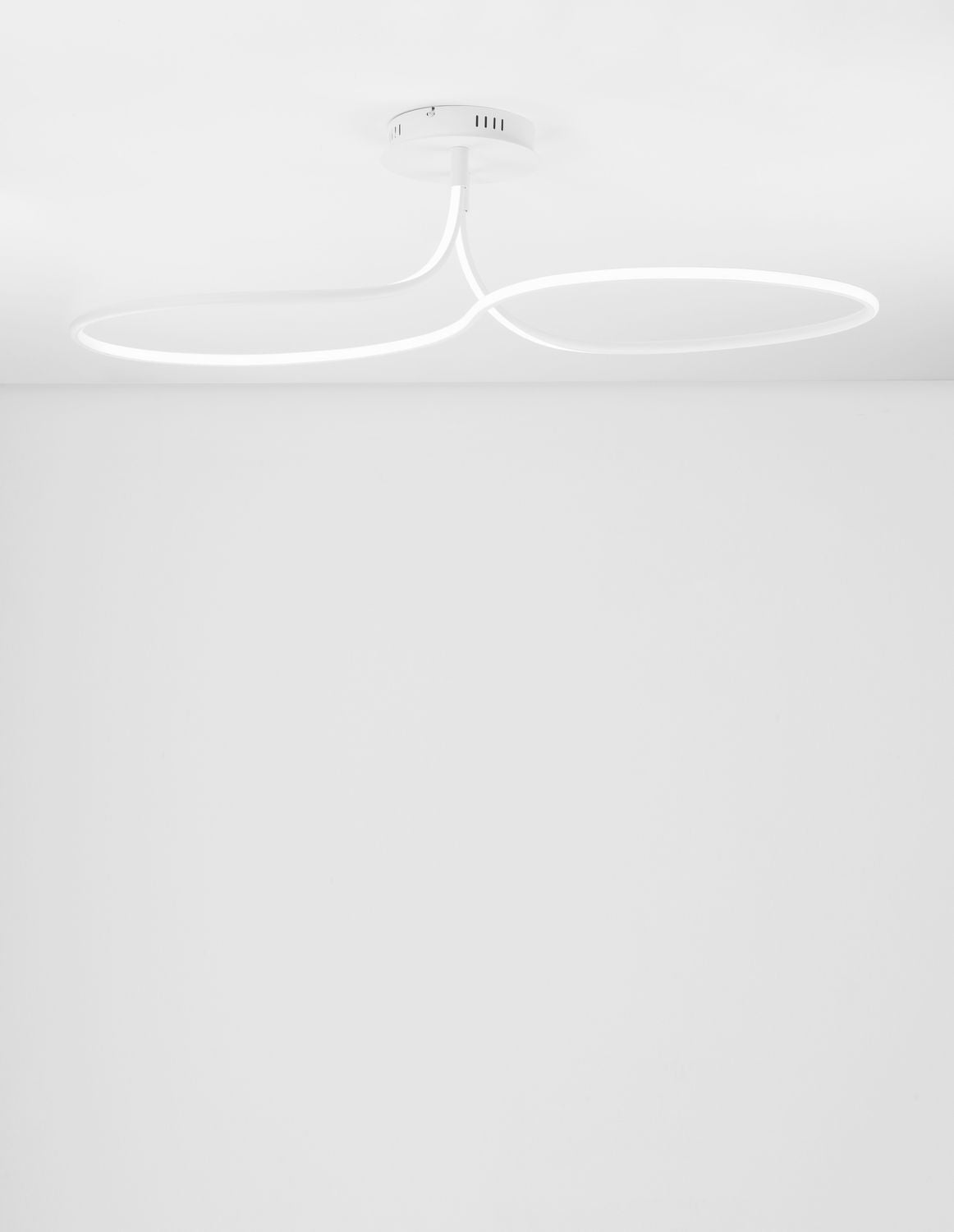 Nova Luce Deckenleuchte Deckenlampe FUNGO LED Lampe Weiß Warmweiß Dimmbar 47 W - 5212017419897