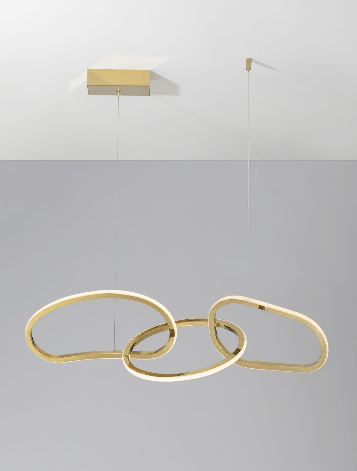 Nova Luce Pendelleuchte Hängeleuchte LED Gold GIRISH Warmweiß dimmbar 41 W Lampe - 5212017433114