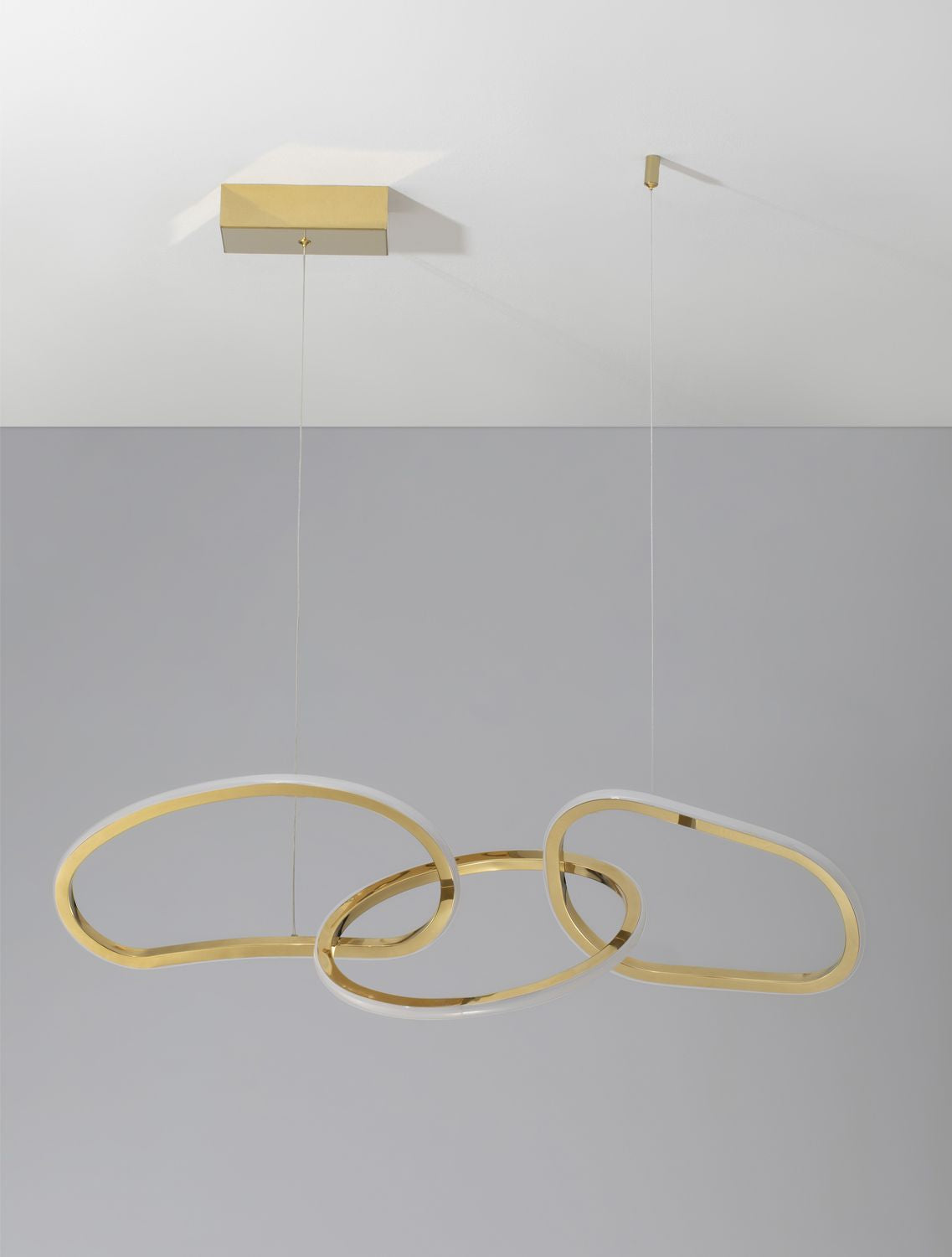 Nova Luce Pendelleuchte Hängeleuchte LED Gold GIRISH Warmweiß dimmbar 41 W Lampe - 5212017433114