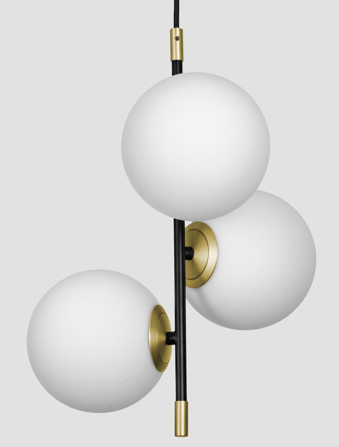 Nova Luce Pendelleuchte Hängeleuchte GIT G9 LED 3-flammig Gold dimmbar 120x33 cm - 5212017434111