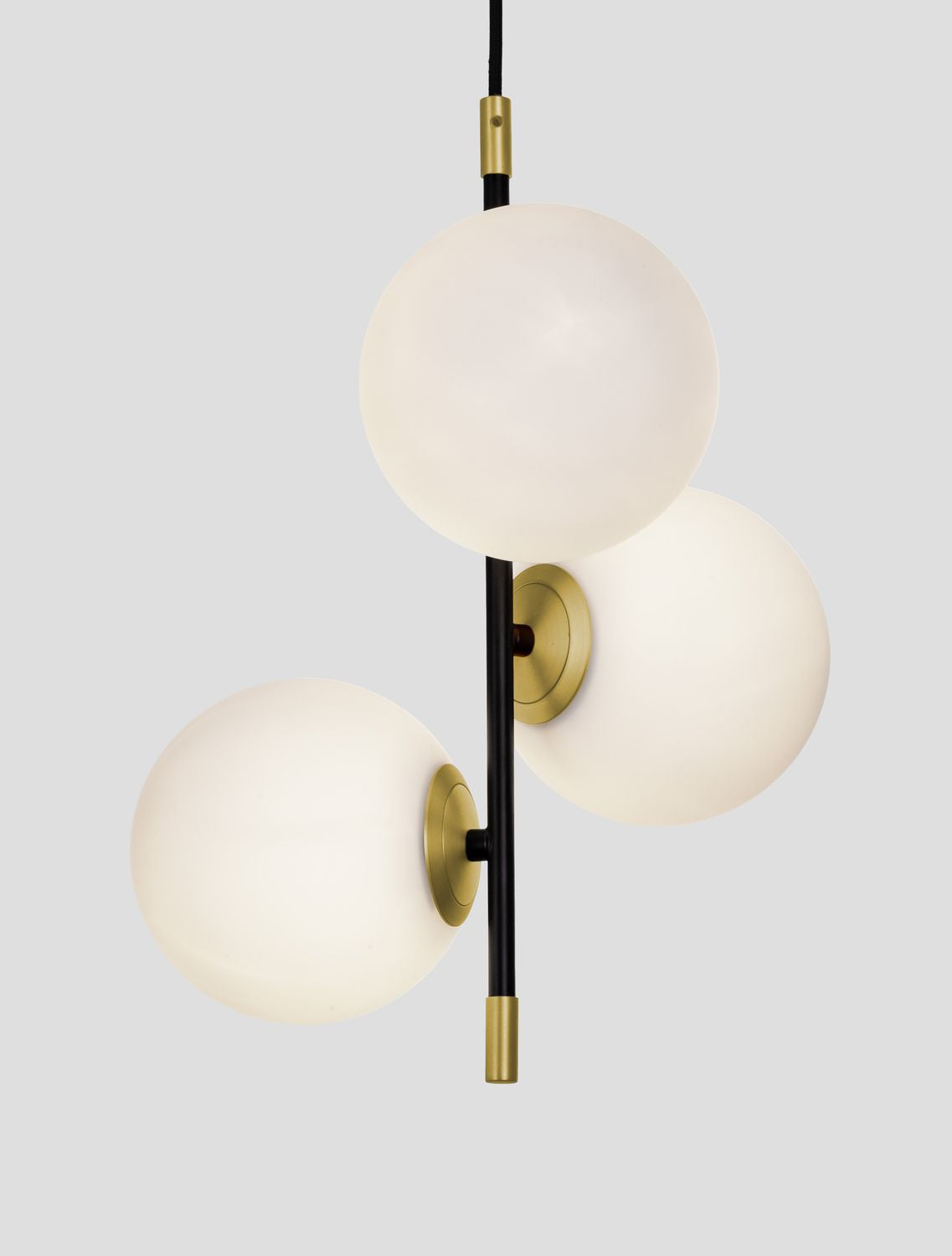 Nova Luce Pendelleuchte Hängeleuchte GIT G9 LED 3-flammig Gold dimmbar 120x33 cm - 5212017434111