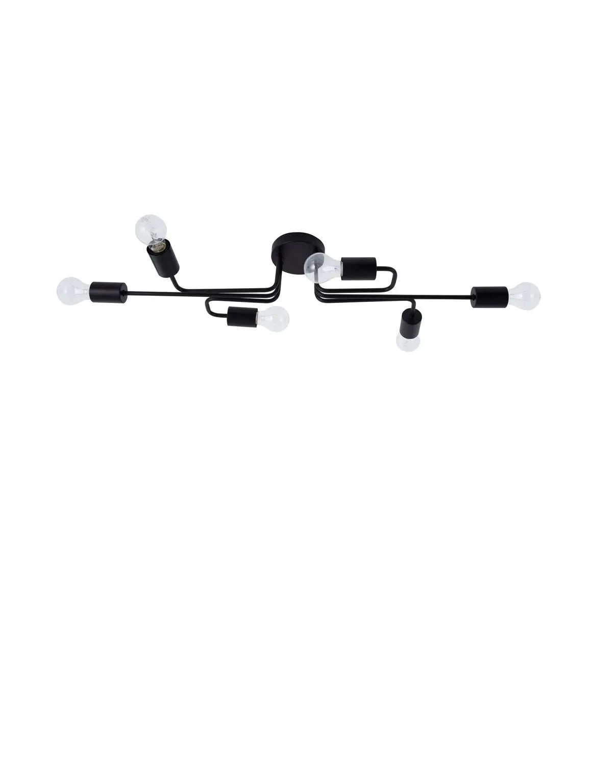 B-Ware Nova Luce Deckenleuchte Deckenlampe Lampe Granso E27 Led Schwarz Dimmbar Metall - 5212017426628