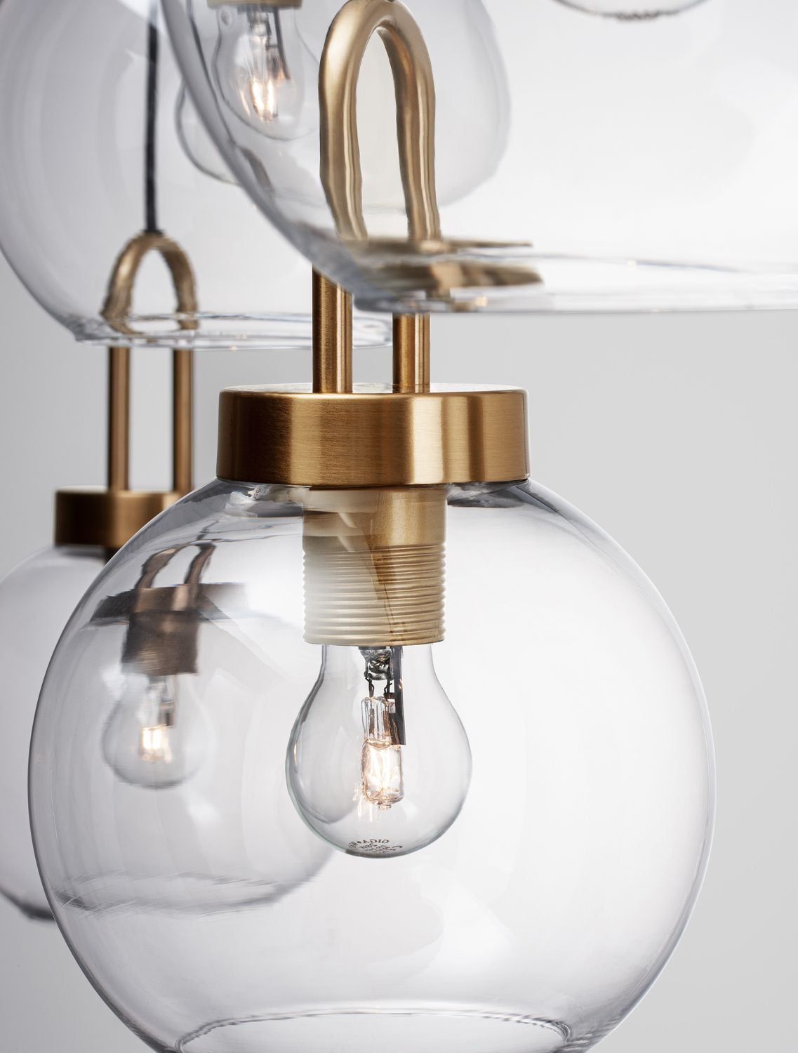 Nova Luce Pendelleuchte Hängeleuchte Lampe IRVINE Gold dimmbar 4-flg SIEHE TEXT - 5212017430991
