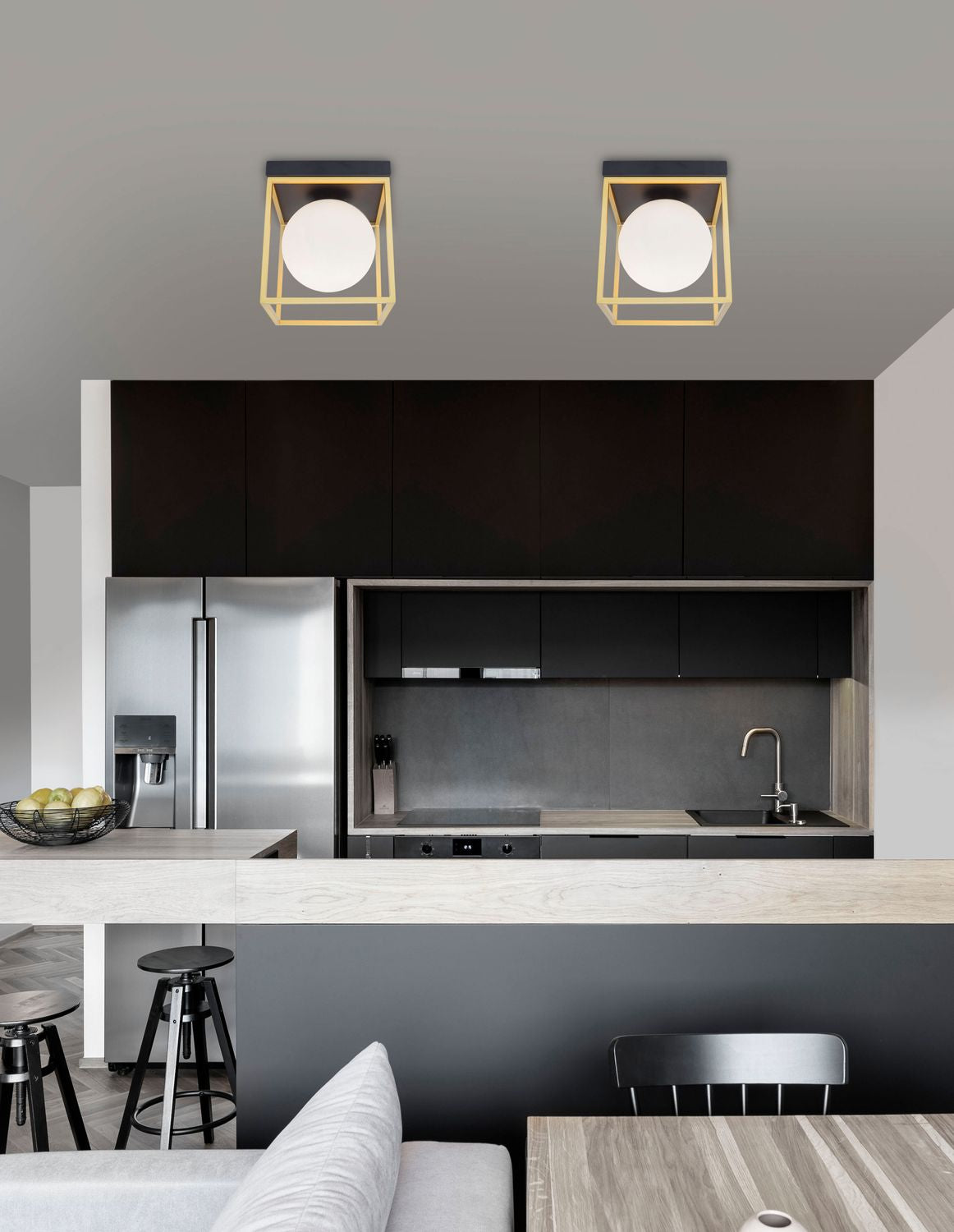 Nova Luce Deckenleuchte Deckenlampe JULIET Gold E14 LED dimmbar Glas Metall - 5212017415004