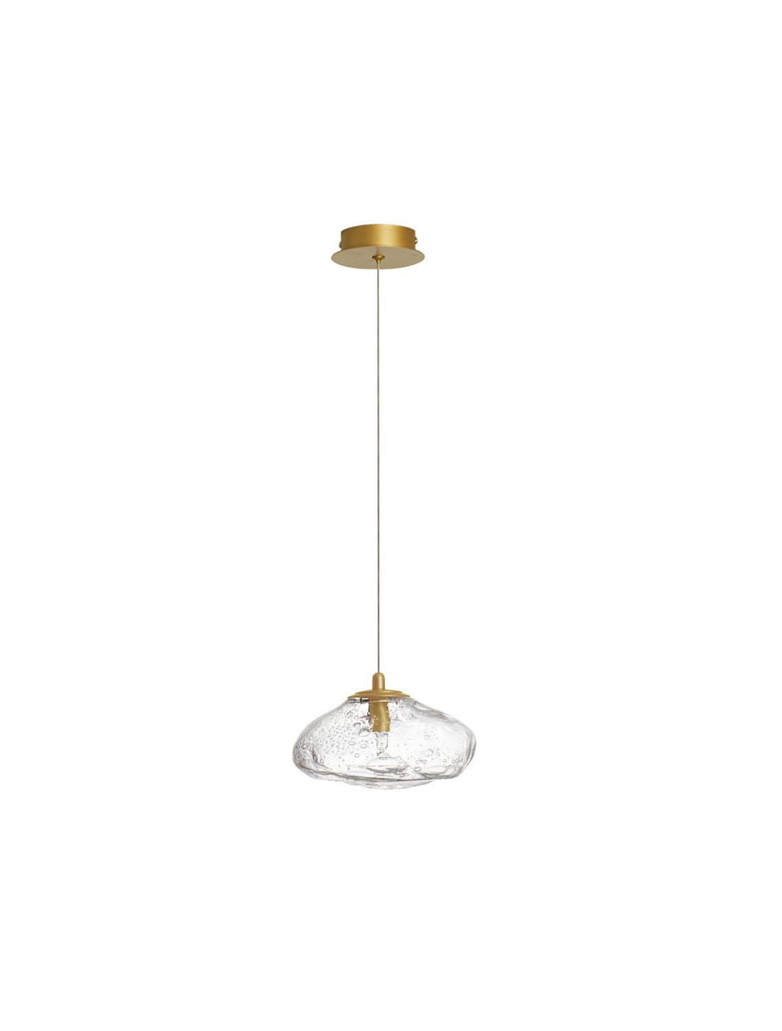 Nova Luce Pendelleuchte Hängeleuchte KING G9 LED Gold dimmbar Lampe Beleuchtung - 5212017432513