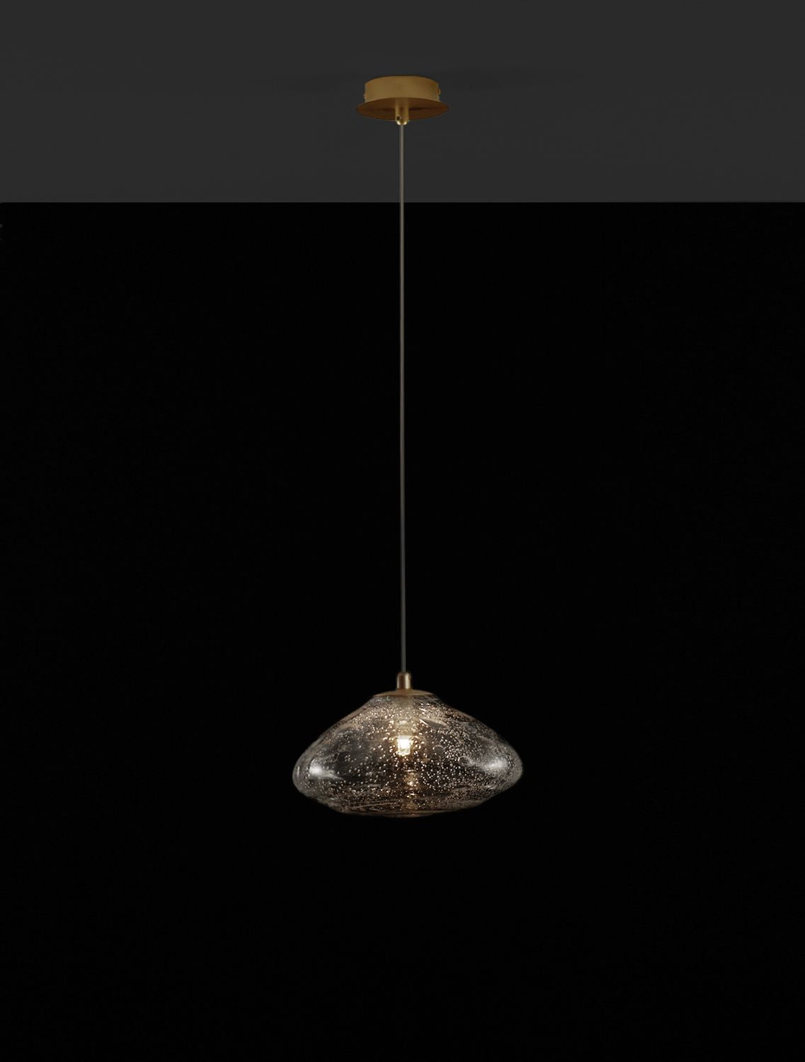 Nova Luce Pendelleuchte Hängeleuchte KING G9 LED Gold dimmbar Beleuchtung Glas - 5212017432520