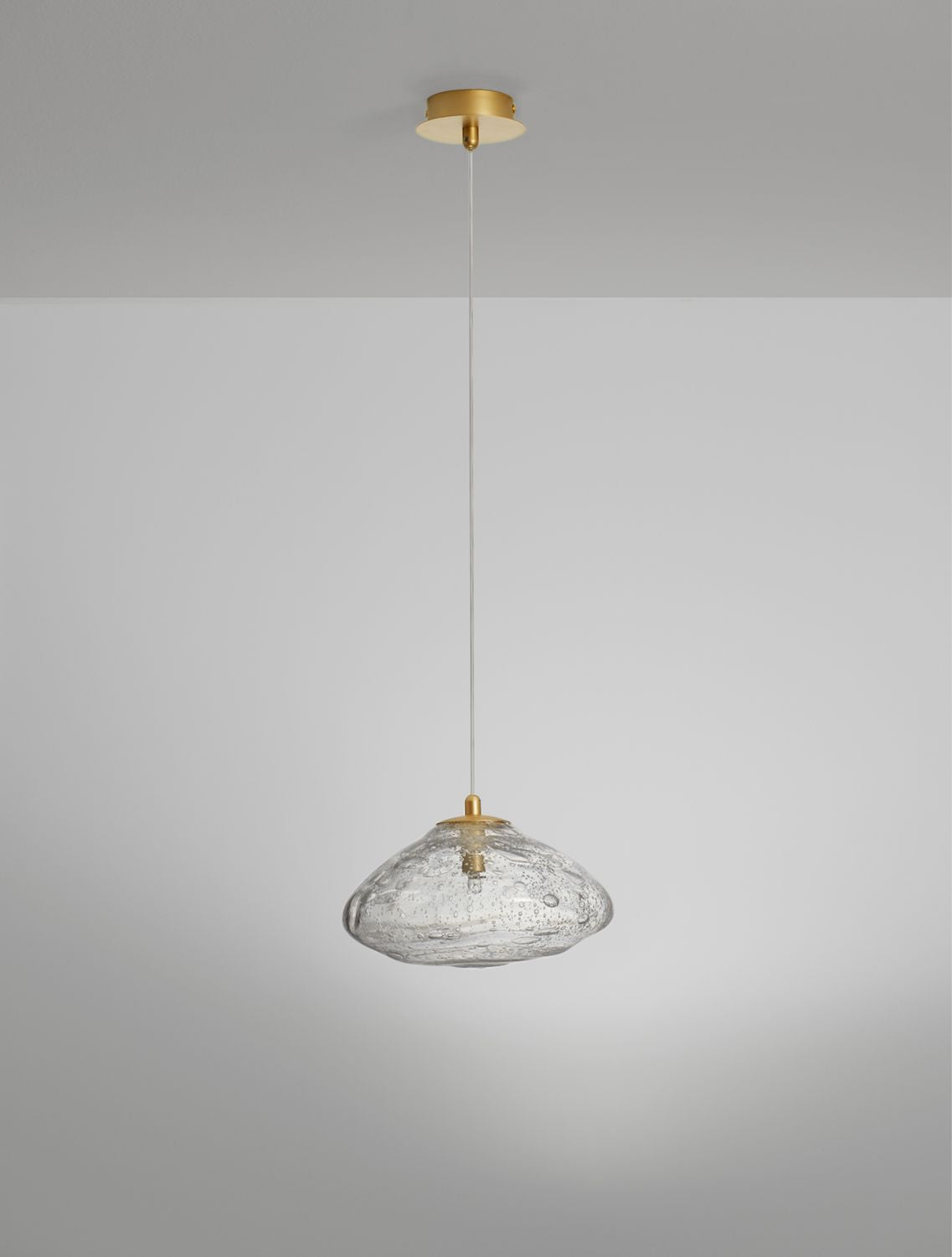 Nova Luce Pendelleuchte Hängeleuchte KING G9 LED Gold dimmbar Beleuchtung Glas - 5212017432520