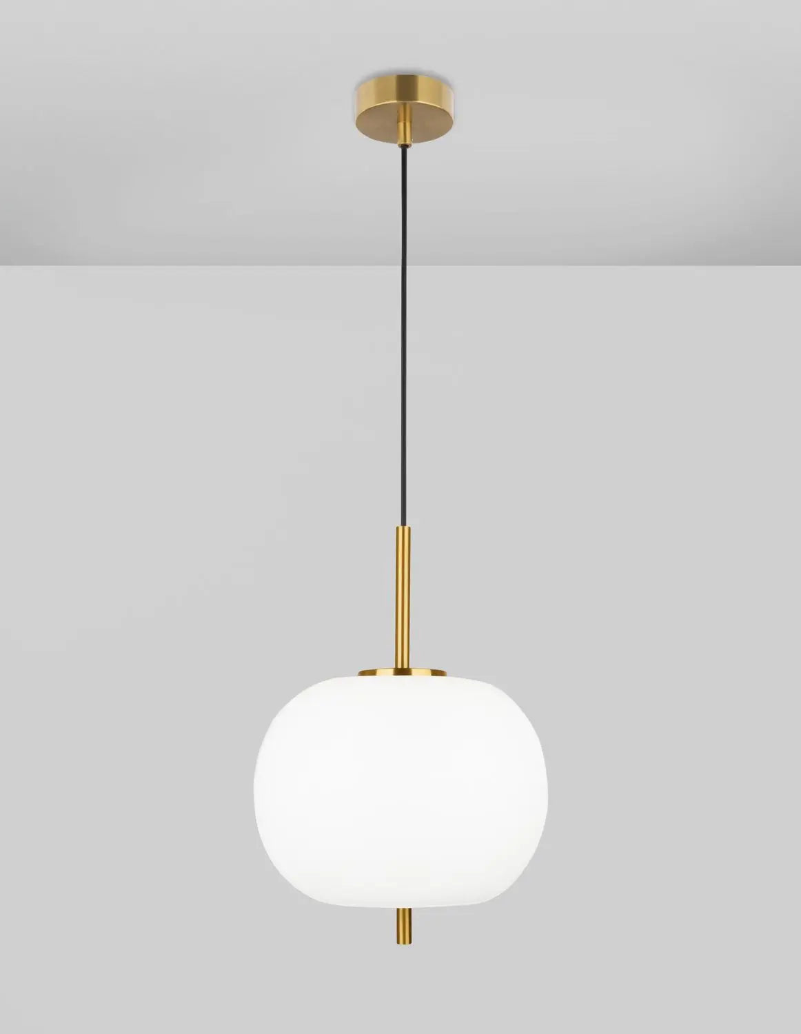 B-Ware Nova Luce Pendelleuchte Hängeleuchte Lato E27 Led Gold Glas Metall Dimmbar 30 Cm - 5212017421135