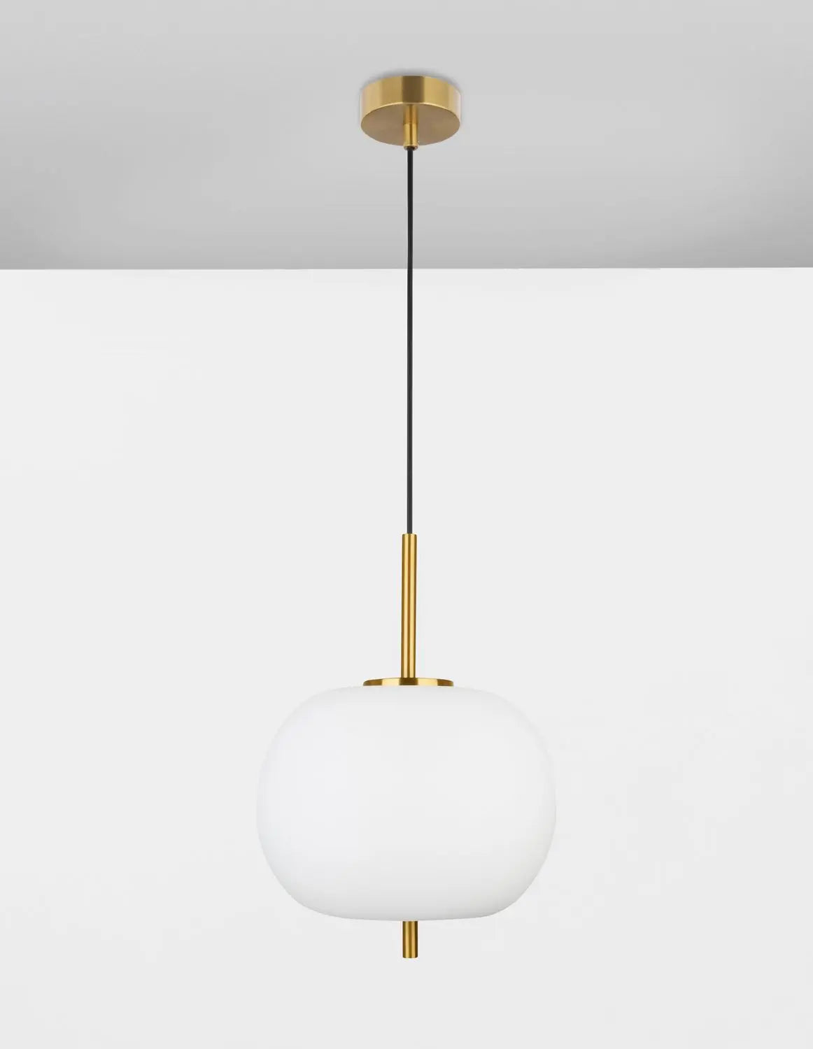B-Ware Nova Luce Pendelleuchte Hängeleuchte Lato E27 Led Gold Glas Metall Dimmbar 30 Cm - 5212017421135