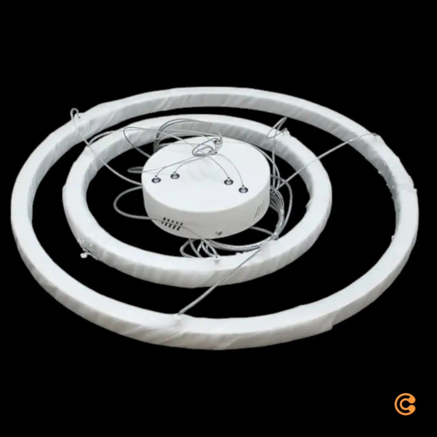 B-Ware Nova Luce Pendelleuchte Hängelampe Led Empatia Weiß 60 Cm Lampe Siehe Text/Foto - 5212017422057