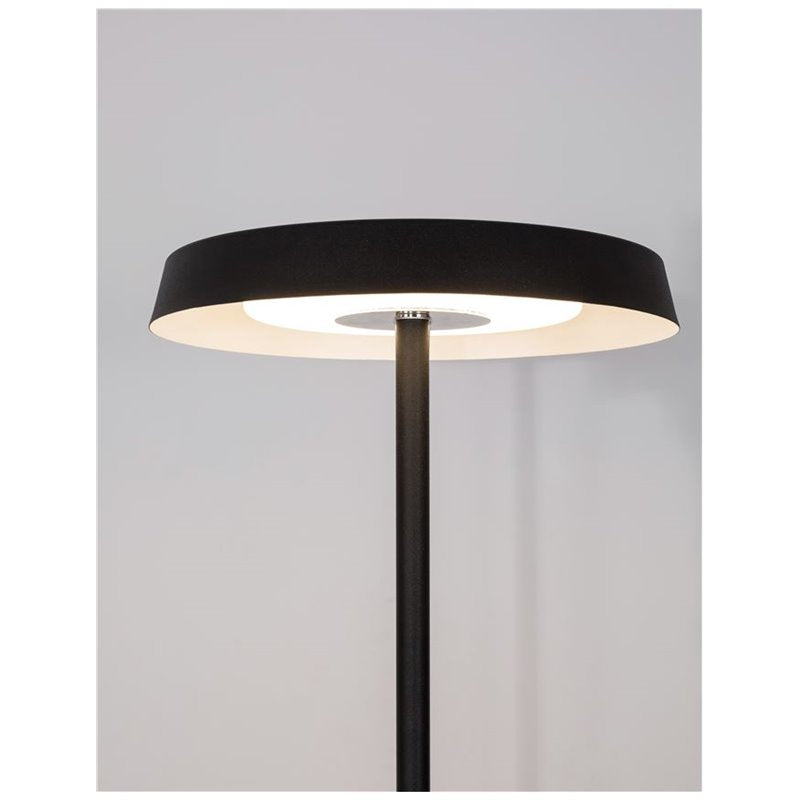 NOVA LUCE Stehleuchte Stehlampe LED VITI Schwarz warmweiß Beleuchtung Aluminium - 5212017426468