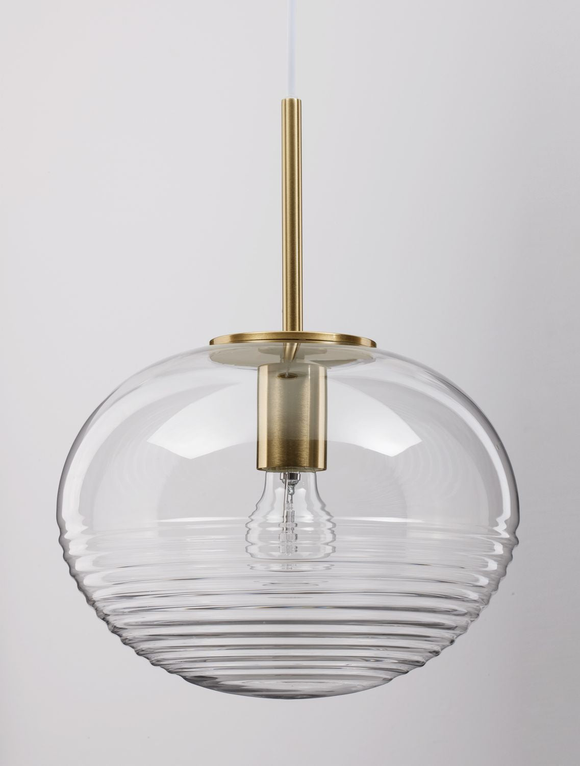 Nova Luce Pendelleuchte Hängeleuchte MAEVE E27 LED Gold Glas Aluminium dimmbar - 5212017431233