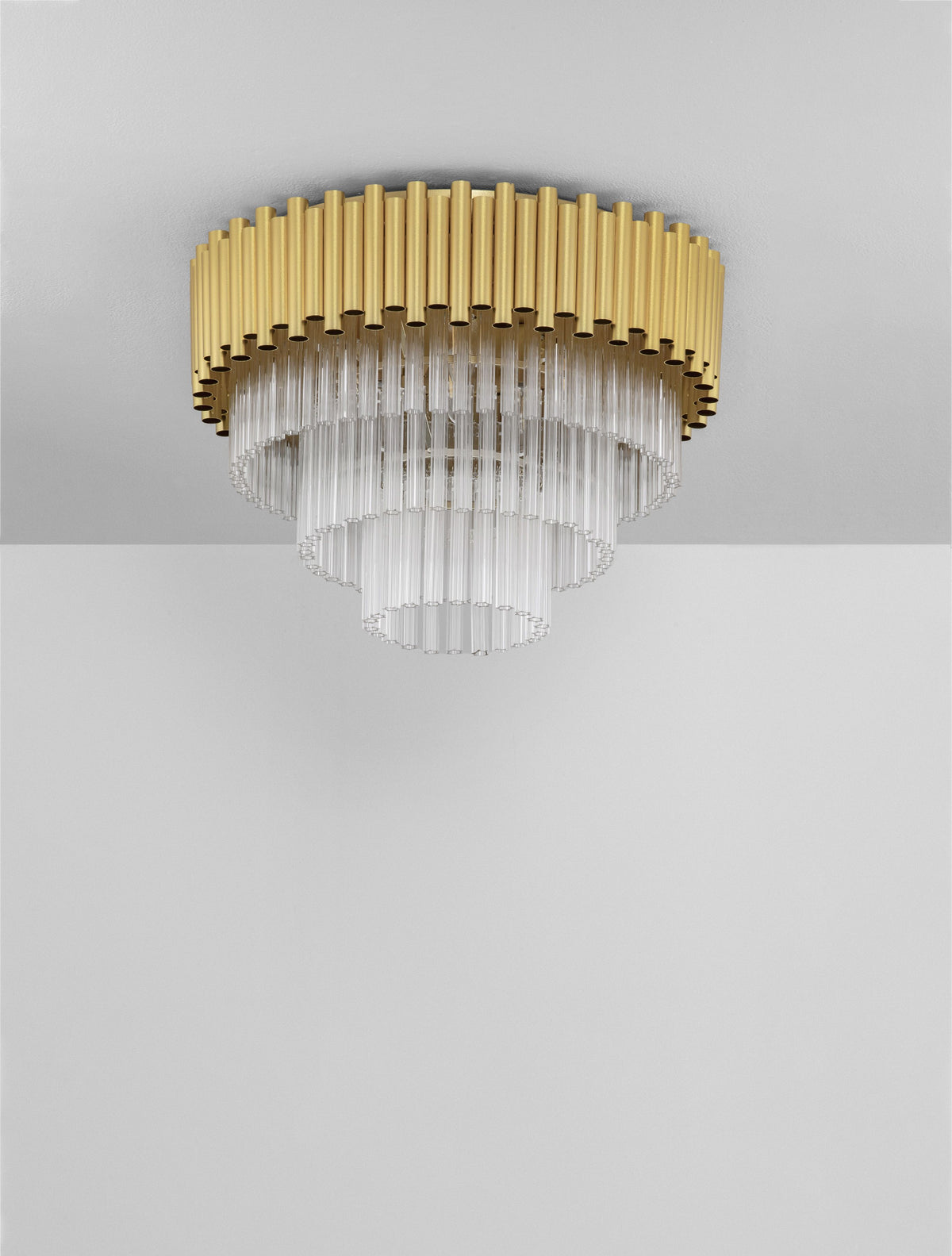 Nova Luce Deckenleuchte Deckenlampe MAGNOLIA Gold E14 LED 6-fach dimmbar 50 cm - 5212017435002