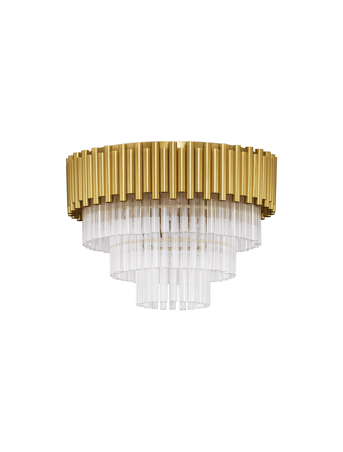 Nova Luce Deckenleuchte Deckenlampe MAGNOLIA Gold E14 LED 6-fach dimmbar 50 cm - 5212017435002