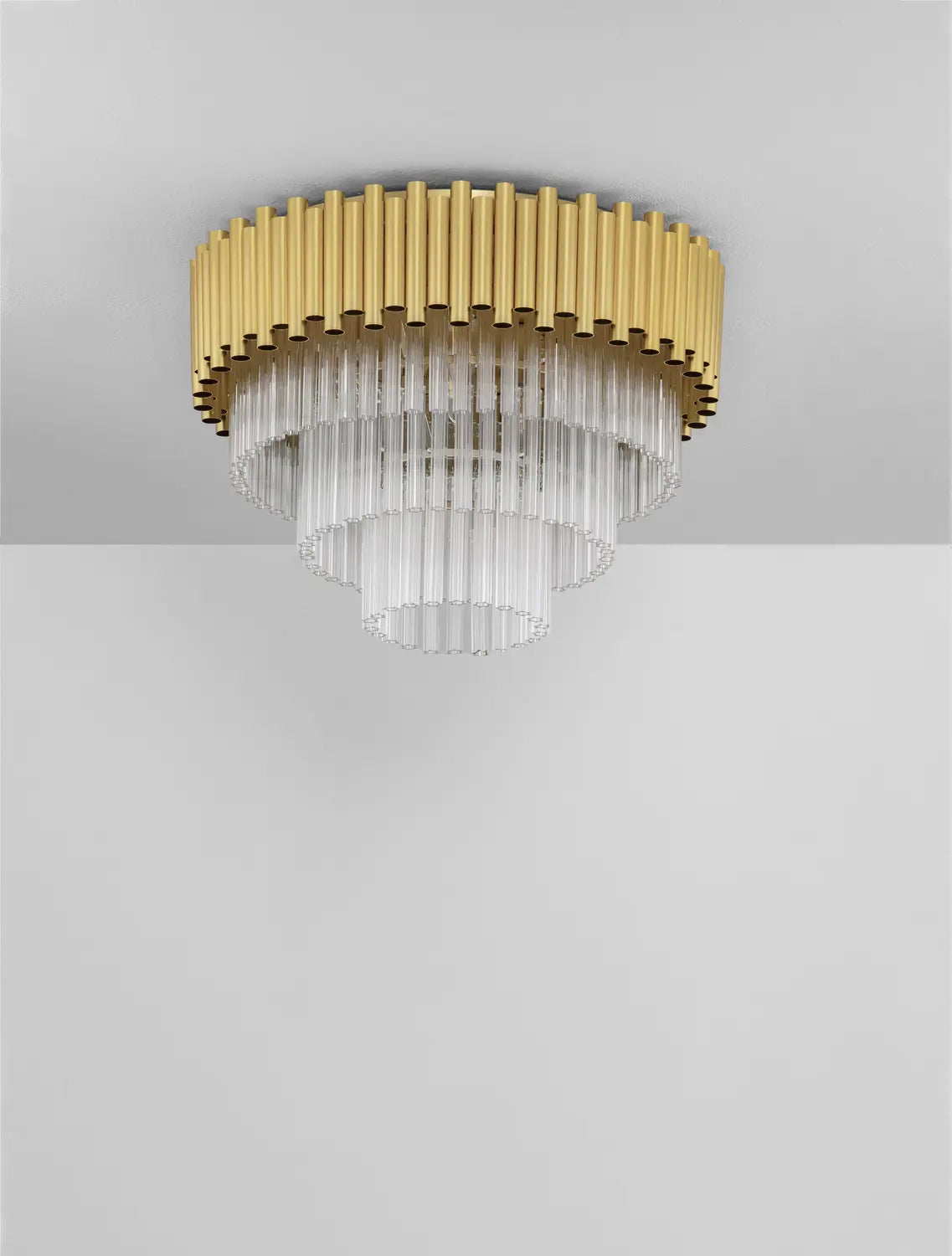 B-Ware Nova Luce Deckenleuchte Deckenlampe Magnolia Gold E14 Led 6 Fach Dimmbar 50 Cm - 5212017435002