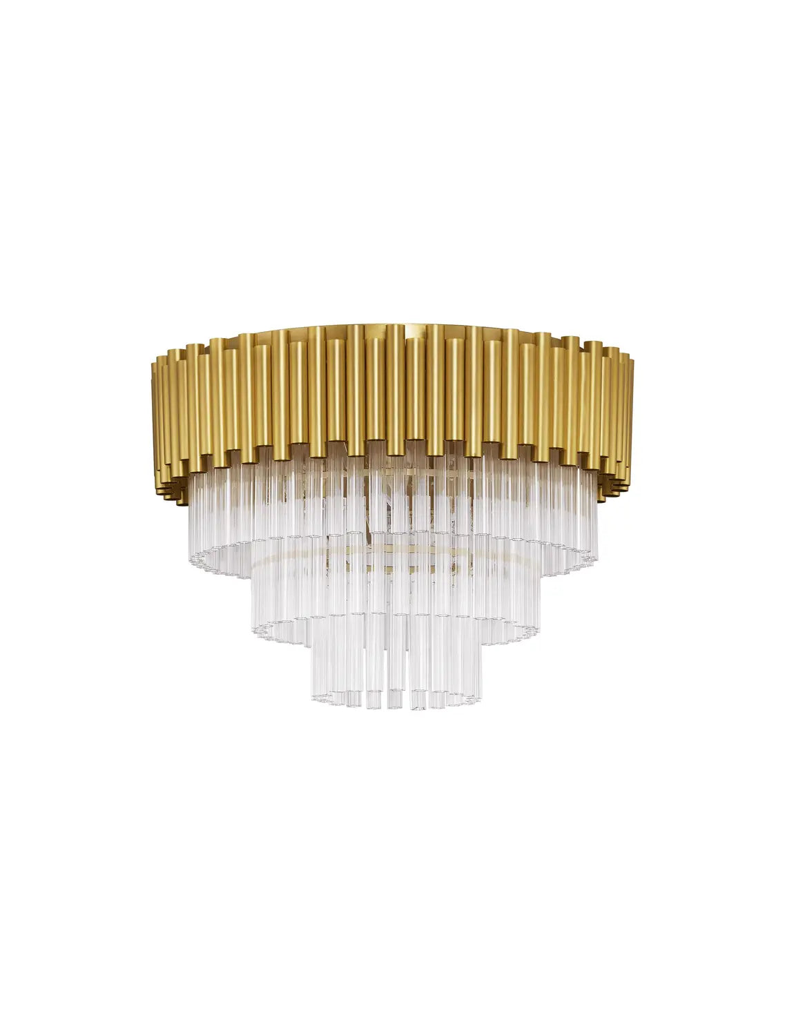 B-Ware Nova Luce Deckenleuchte Deckenlampe Magnolia Gold E14 Led 6 Fach Dimmbar 50 Cm - 5212017435002