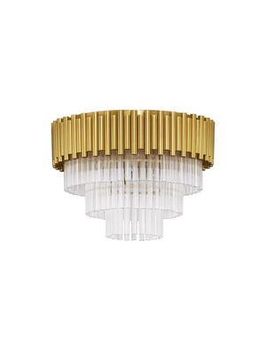 B-Ware Nova Luce Deckenleuchte Deckenlampe Magnolia Gold E14 Led 6 Fach Dimmbar 50 Cm