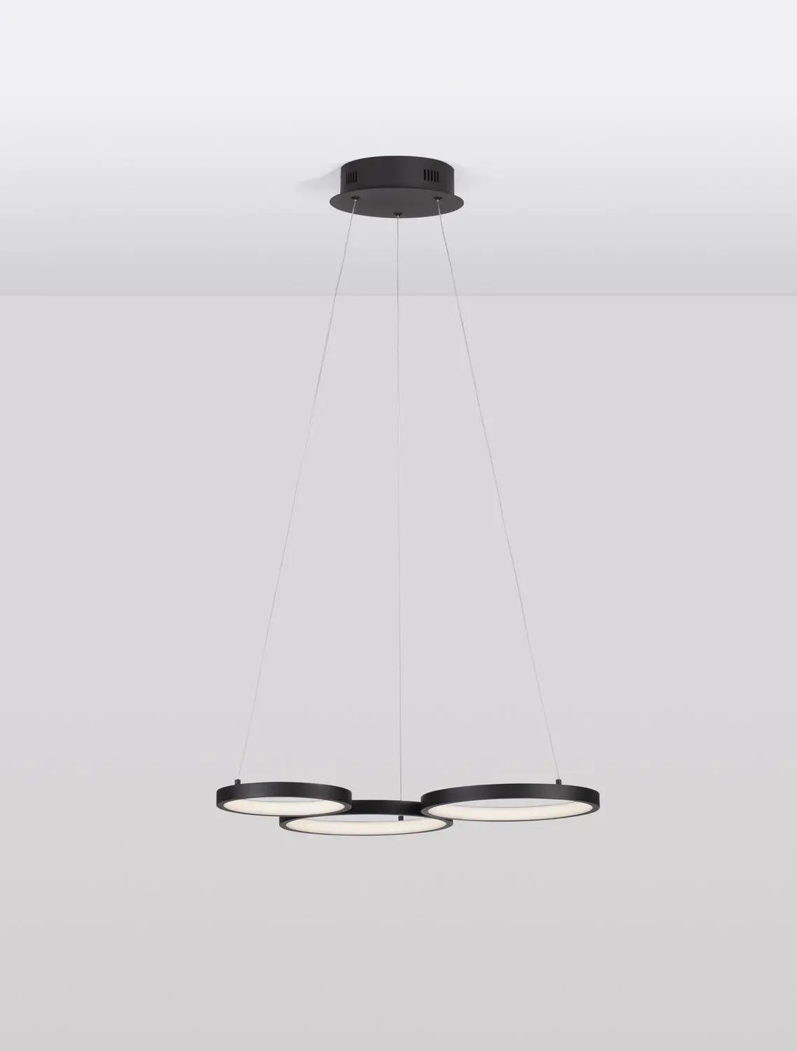 B-Ware Nova Luce Pendelleuchte Hängeleuchte Led Magnus Schwarz Dimmbar Lampe Siehe Text - 5212017433169