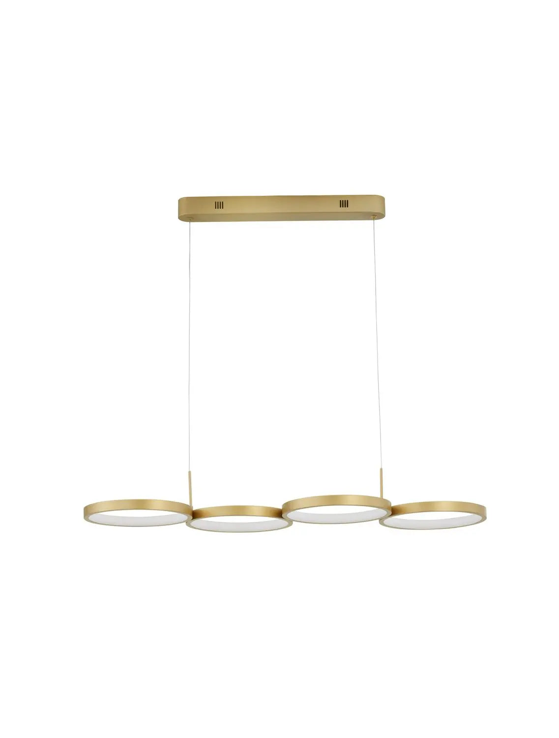 B-Ware Nova Luce Hängeleuchte Hängelampe Magnus Led Messing Warmweiß Dimmbar 41 W Lampe - 5212017433190