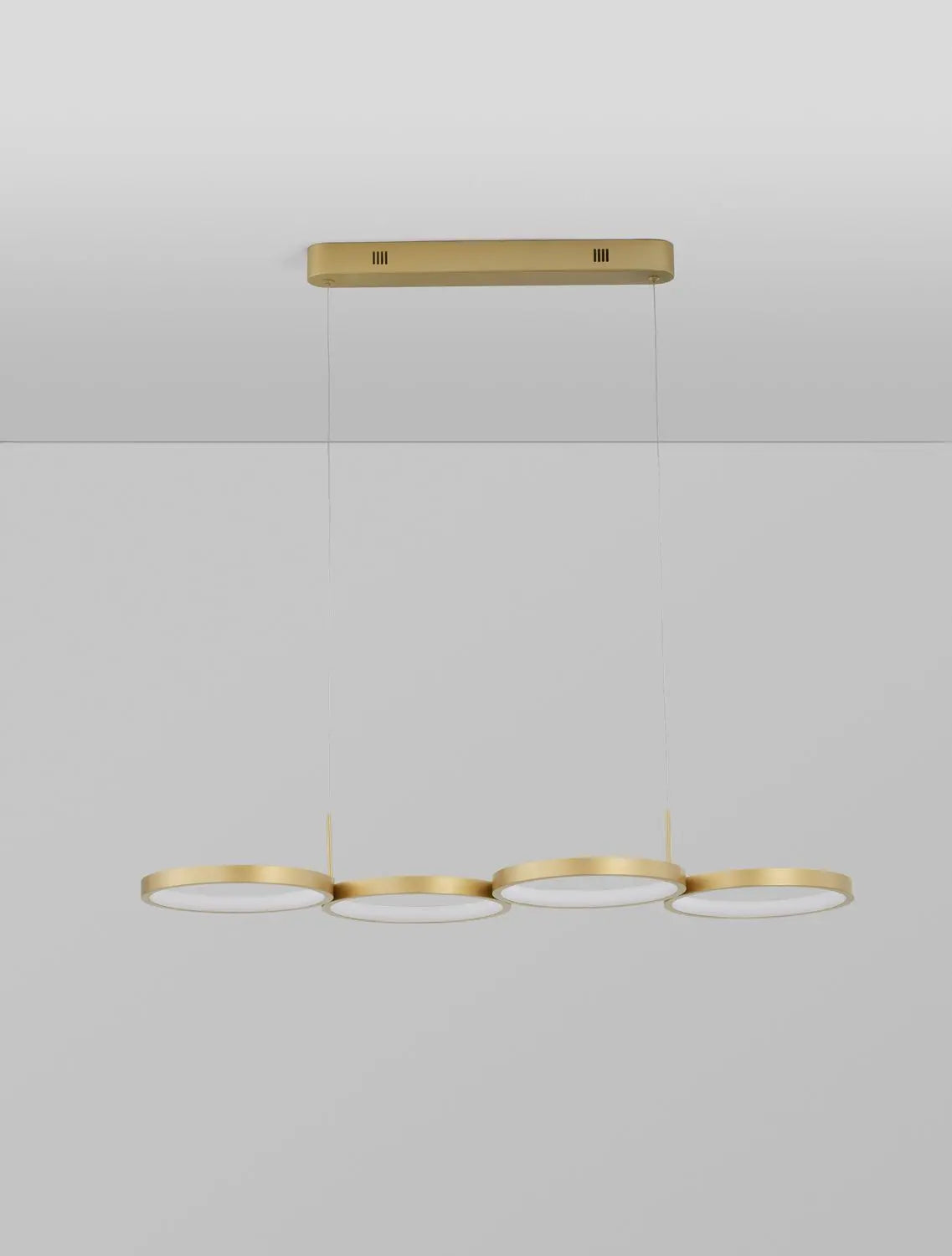B-Ware Nova Luce Hängeleuchte Hängelampe Magnus Led Messing Warmweiß Dimmbar 41 W Lampe - 5212017433190