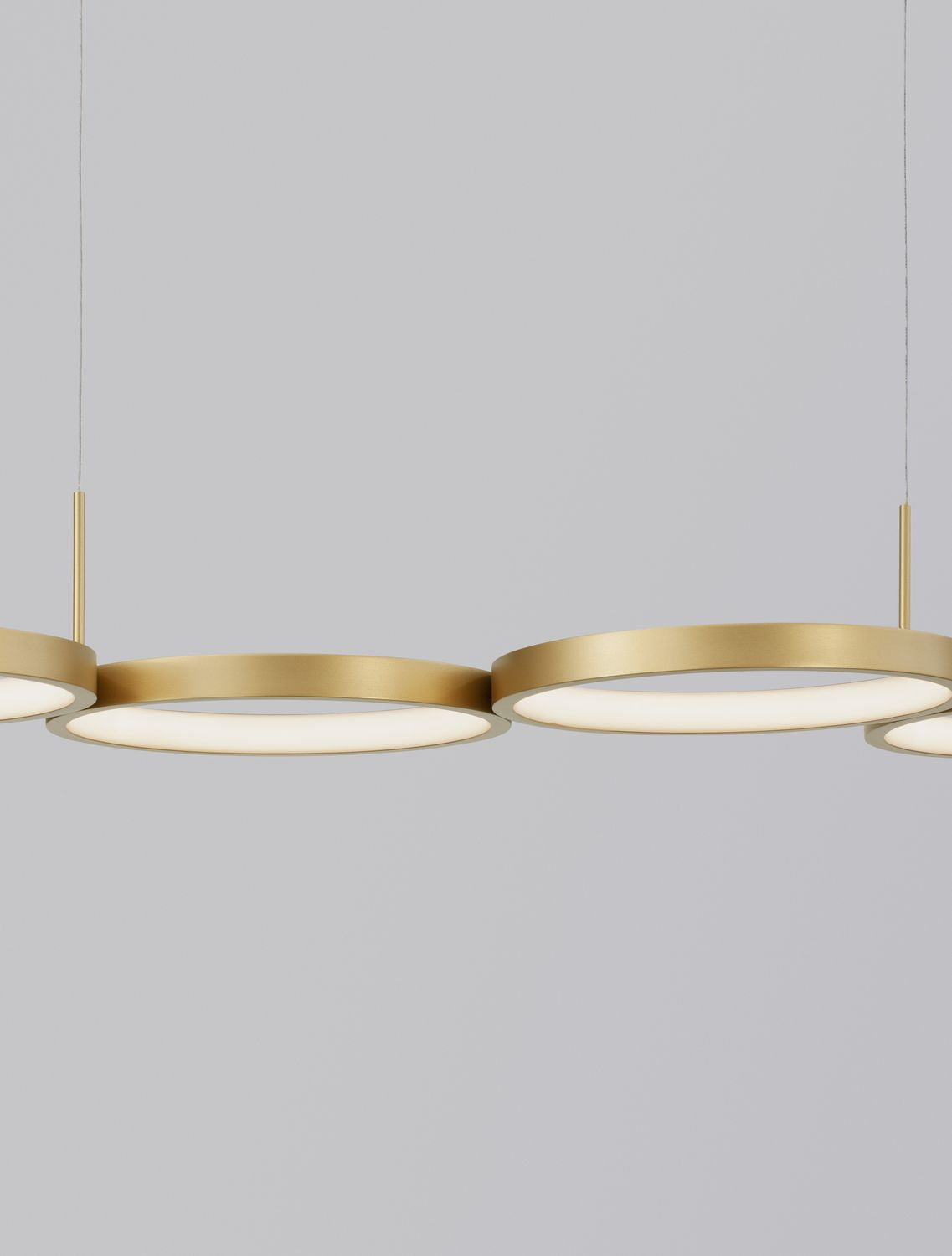 Nova Luce Hängeleuchte Hängelampe MAGNUS LED Messing Warmweiß dimmbar 41 W Lampe - 5212017433190