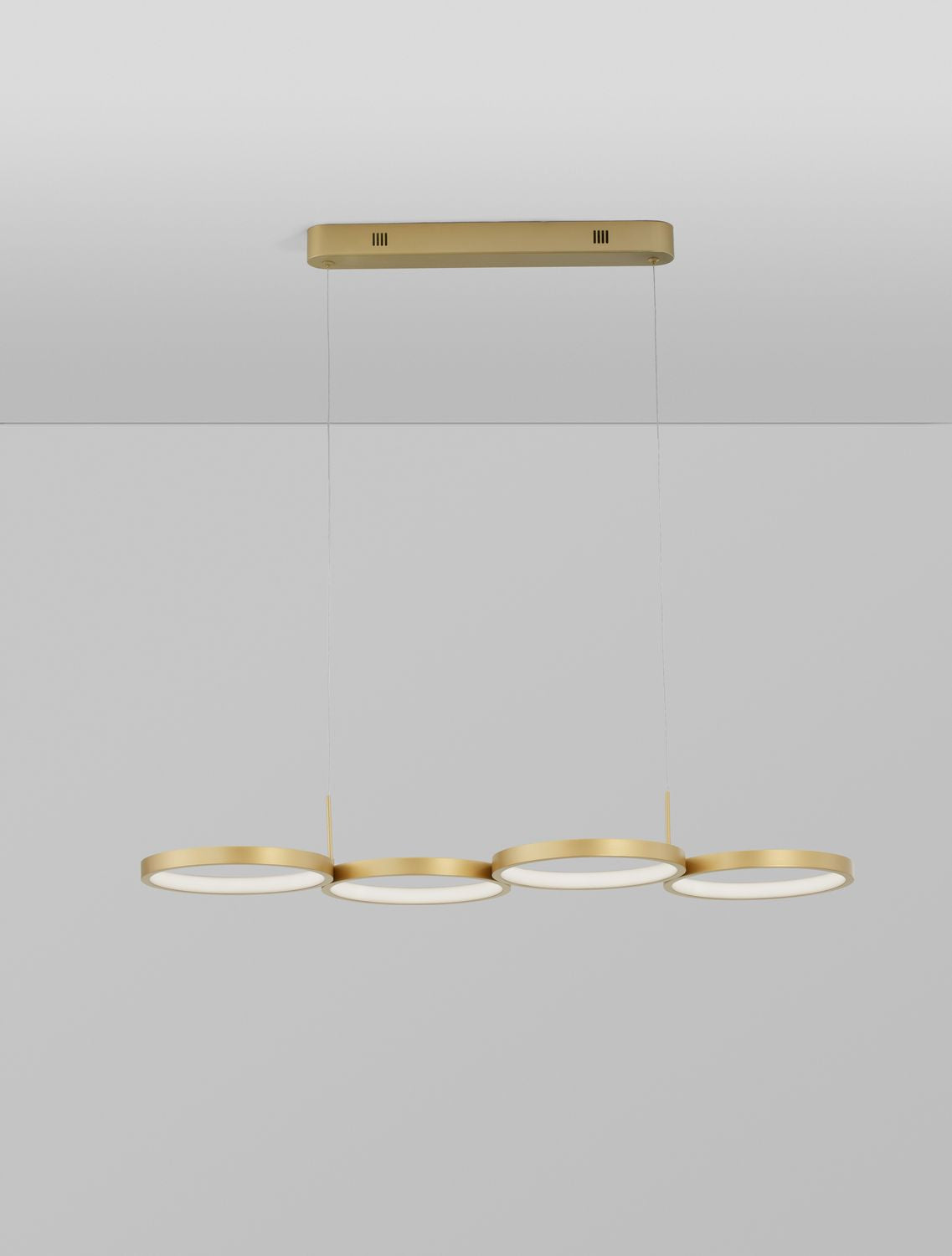 Nova Luce Hängeleuchte Hängelampe MAGNUS LED Messing Warmweiß dimmbar 41 W Lampe - 5212017433190