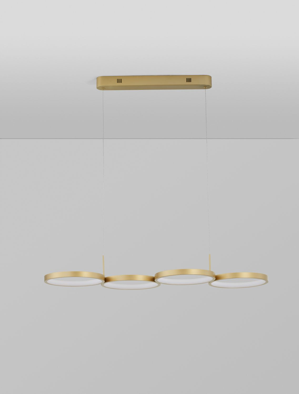 Nova Luce Hängeleuchte Hängelampe MAGNUS LED Messing Warmweiß dimmbar 41 W Lampe - 5212017433190