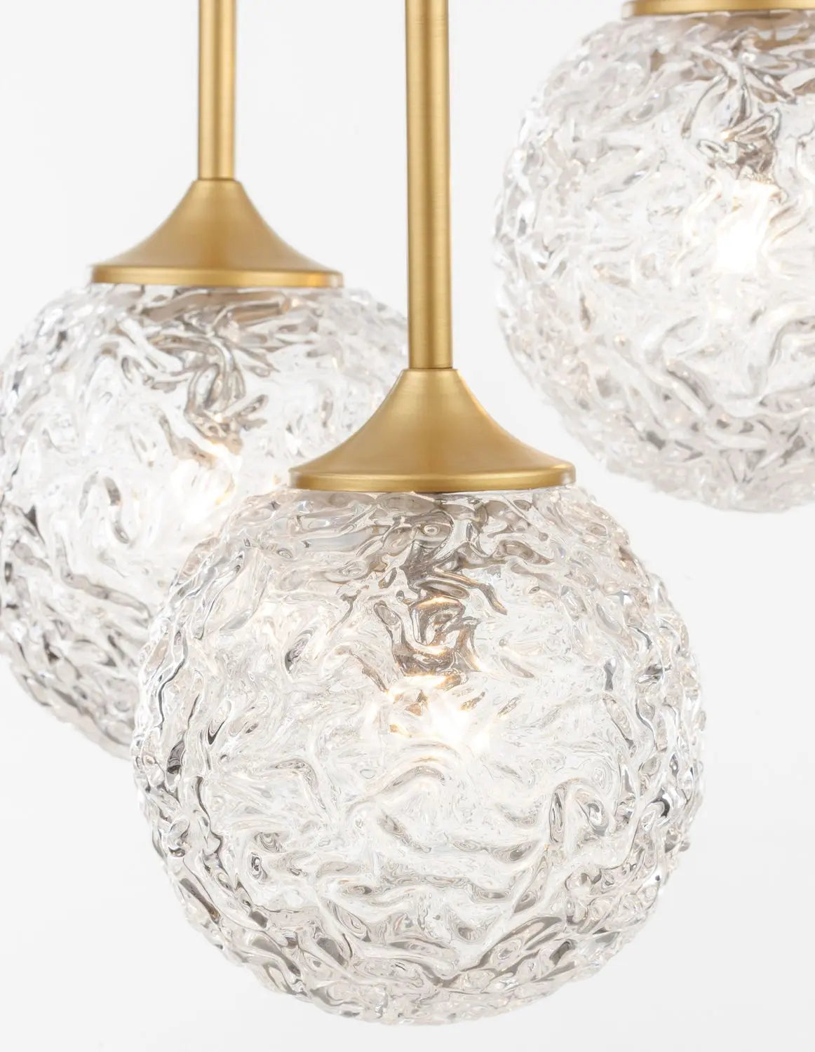 B-Ware Nova Luce Pendelleuchte Hängeleuchte Mirano Gold G9 Led Dimmbar 3 Flammig Lampe - 5212017425041