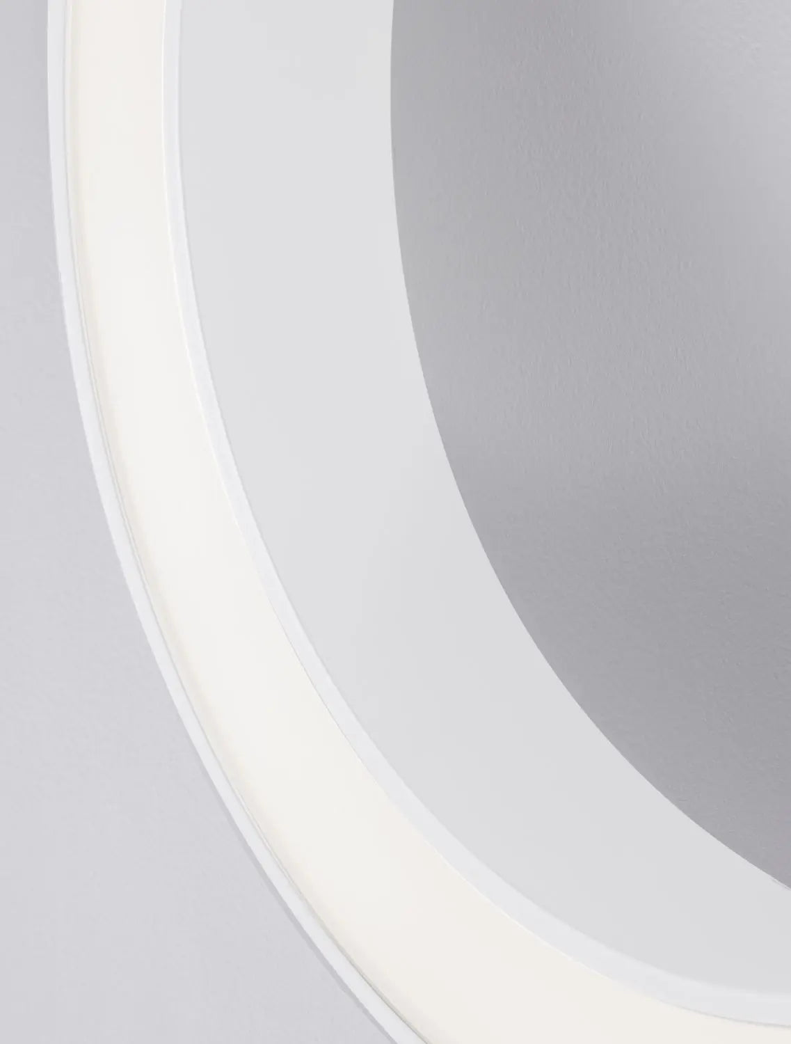 B-Ware Nova Luce Deckenleuchte Deckenlampe Morbido Led Weiß Dimmbar Cct 60 Cm Tuya App - 5212017438577
