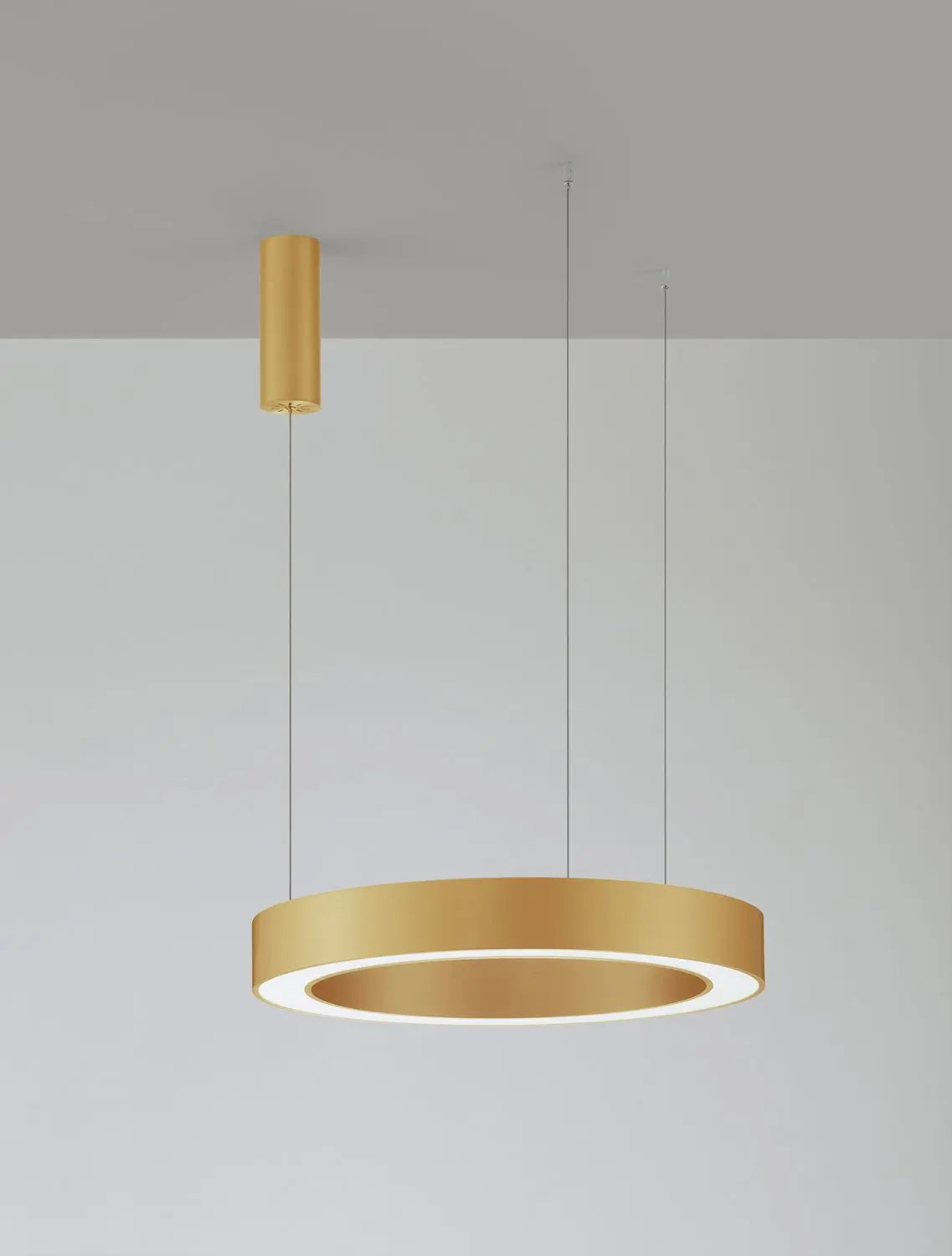 B-Ware Nova Luce Pendelleuchte Hängelampe Morbido Led Messing Dimmer Cct Tuya App 60cm - 5212017438652