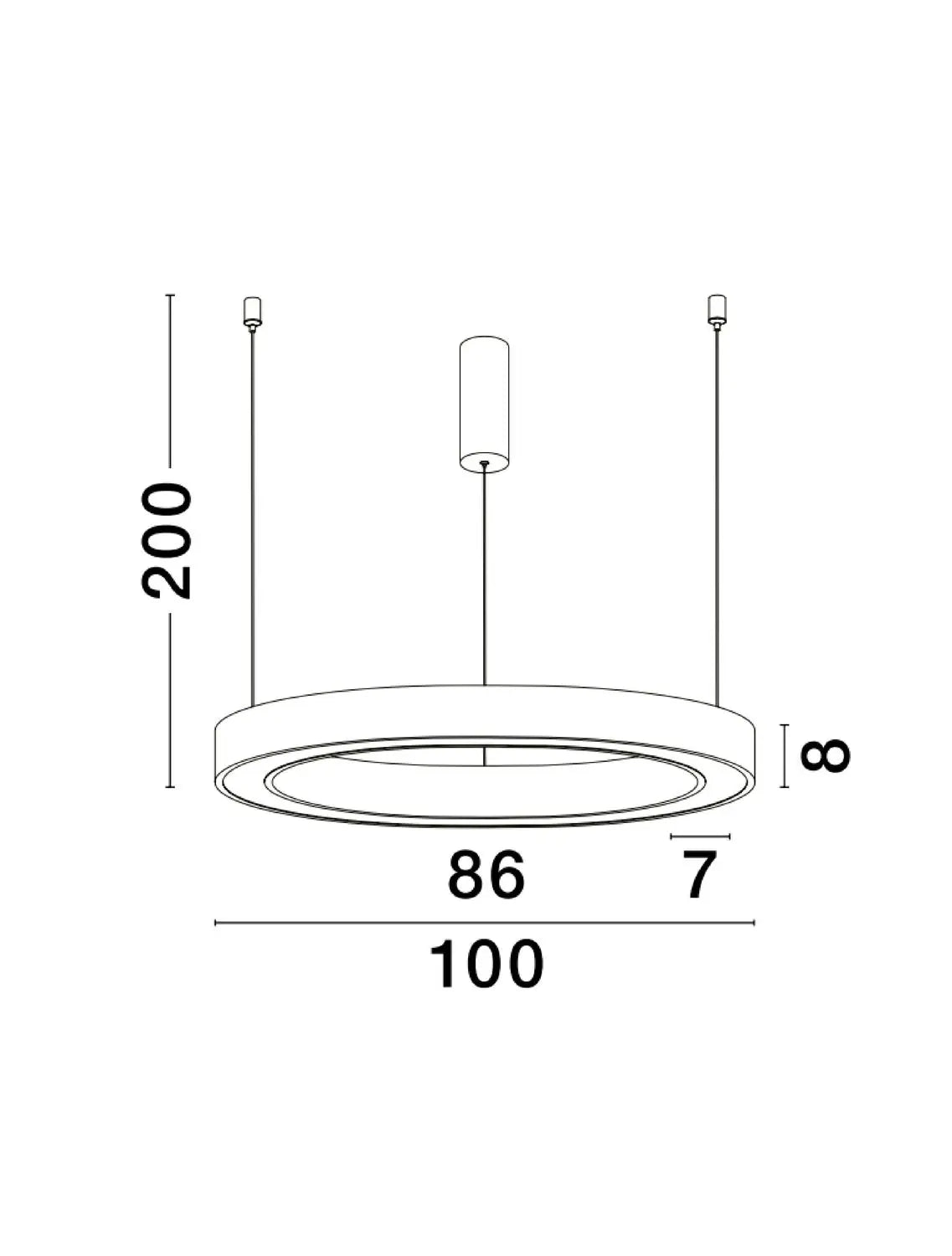B-Ware Nova Luce Pendelleuchte Hängeleuchte Morbido Led Messing Dimmbar Cct ø 100 Cm - 5212017438713