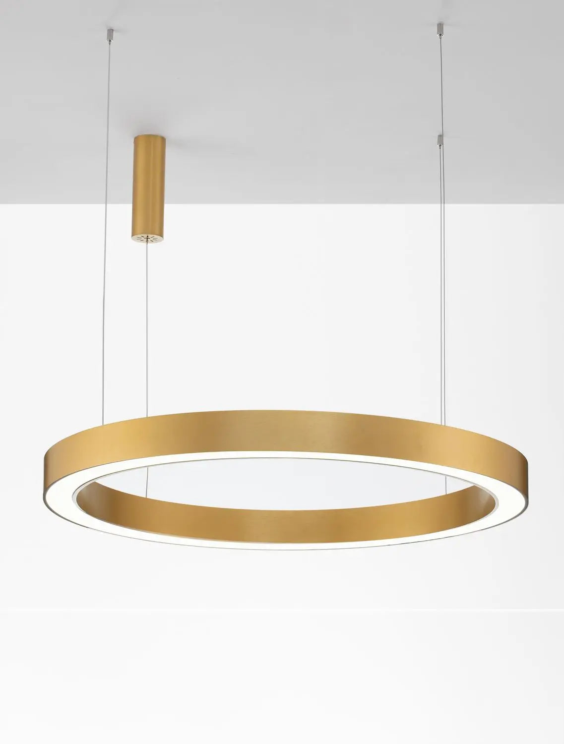 B-Ware Nova Luce Pendelleuchte Hängeleuchte Morbido Led Messing Dimmbar Cct ø 100 Cm - 5212017438713