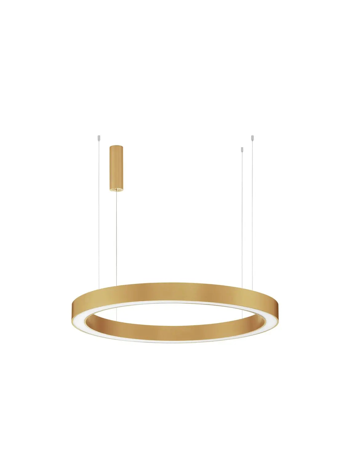 B-Ware Nova Luce Pendelleuchte Hängeleuchte Morbido Led Messing Dimmbar Cct ø 100 Cm - 5212017438713