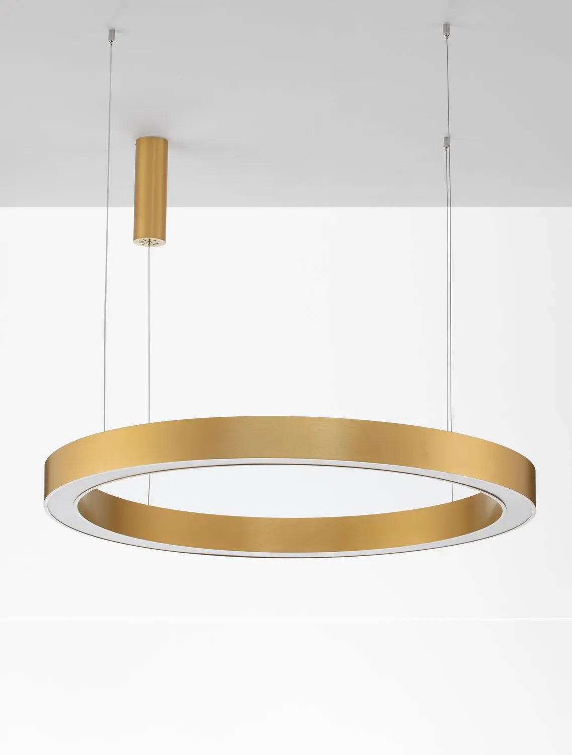 B-Ware Nova Luce Pendelleuchte Hängeleuchte Morbido Led Messing Dimmbar Cct ø 100 Cm - 5212017438713