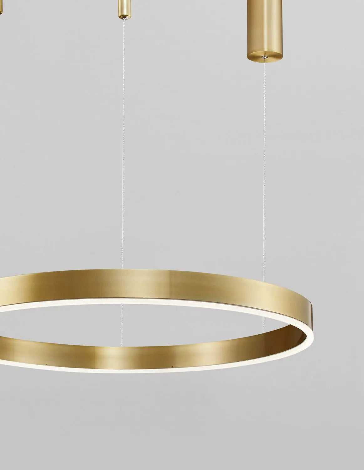 B-Ware Nova Luce Pendelleuchte Hängeleuchte Led Messing Warmweiß Dimmbar Motif 60cm 40 W - 5212017421920