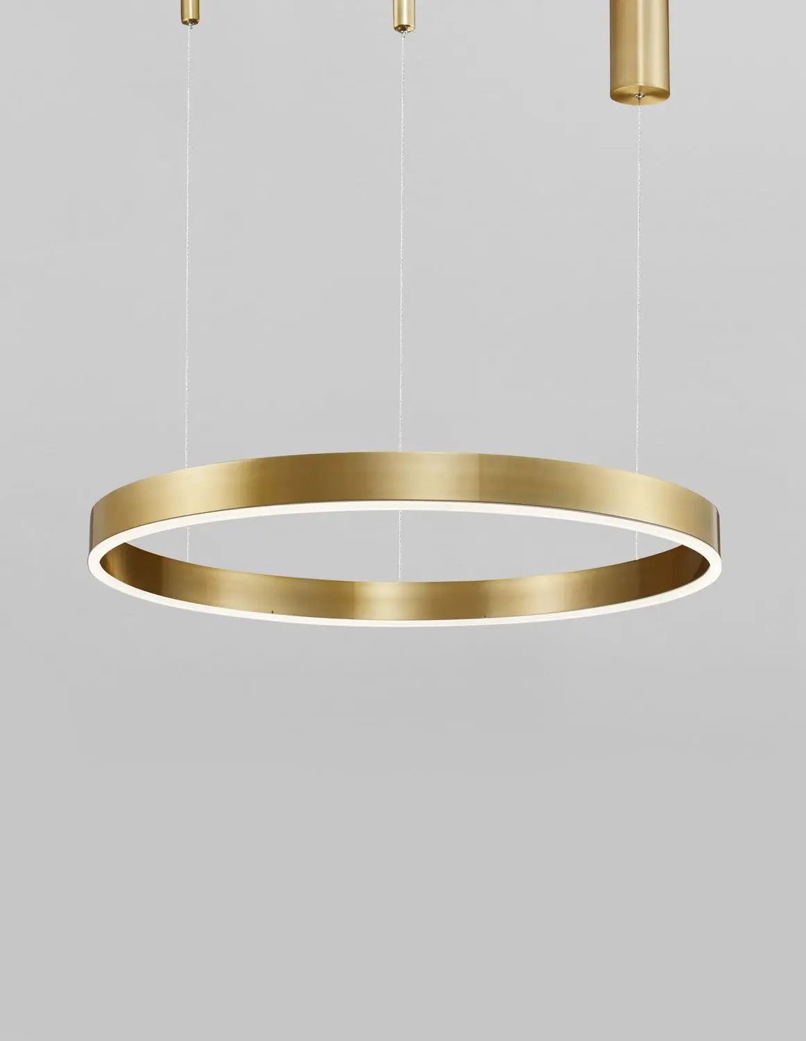 B-Ware Nova Luce Pendelleuchte Hängeleuchte Led Messing Warmweiß Dimmbar Motif 60cm 40 W - 5212017421920