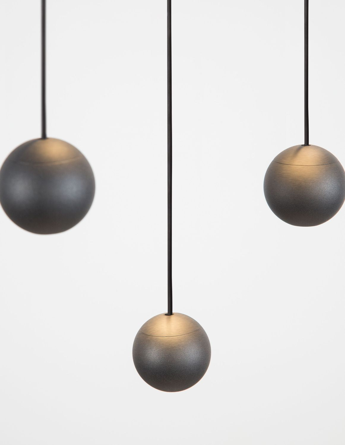 Nova Luce Pendelleuchte Hängeleuchte NOCCI LED Schwarz Warmweiß 48 W 10-flammig - 5212017428516