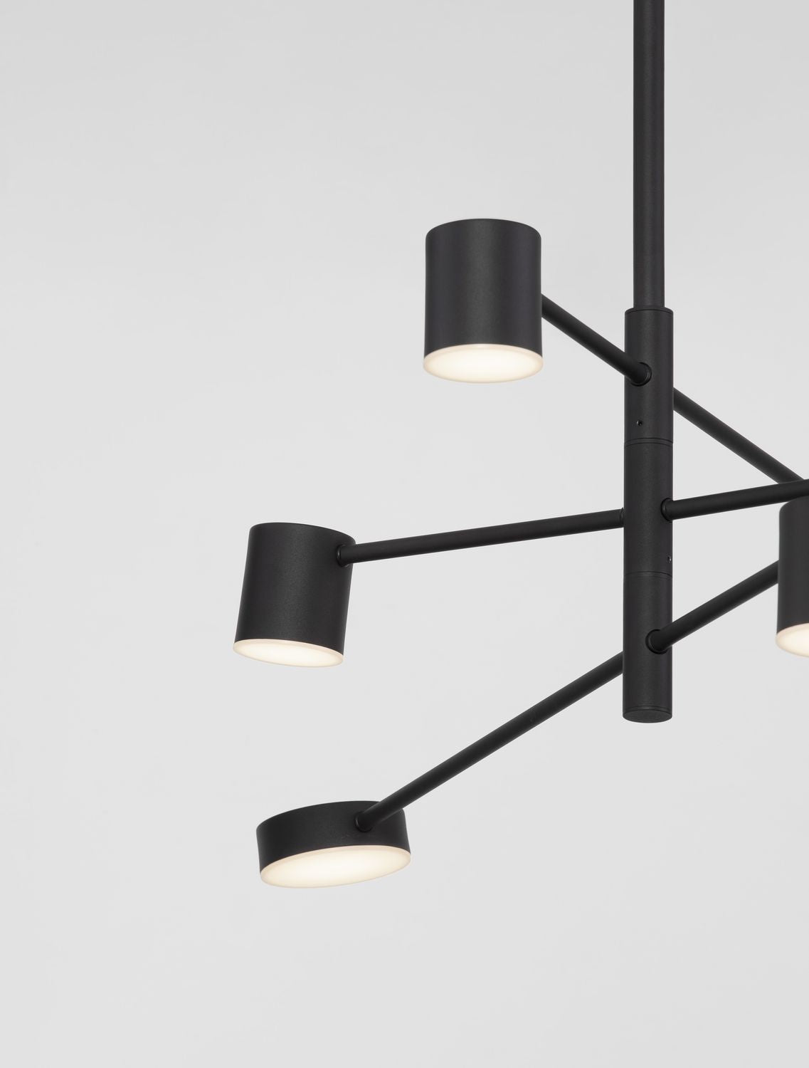 Nova Luce Pendelleuchte Hängeleuchte NORDIK LED Schwarz Warmweiß dimmbar 28 W - 5212017440686