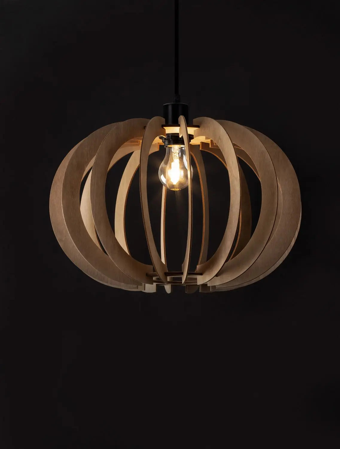 B-Ware Nova Luce Pendelleuchte Hängeleuchte Ottoline E27 Led Braun Dimmbar ø 40cm Lampe - 5212017436207