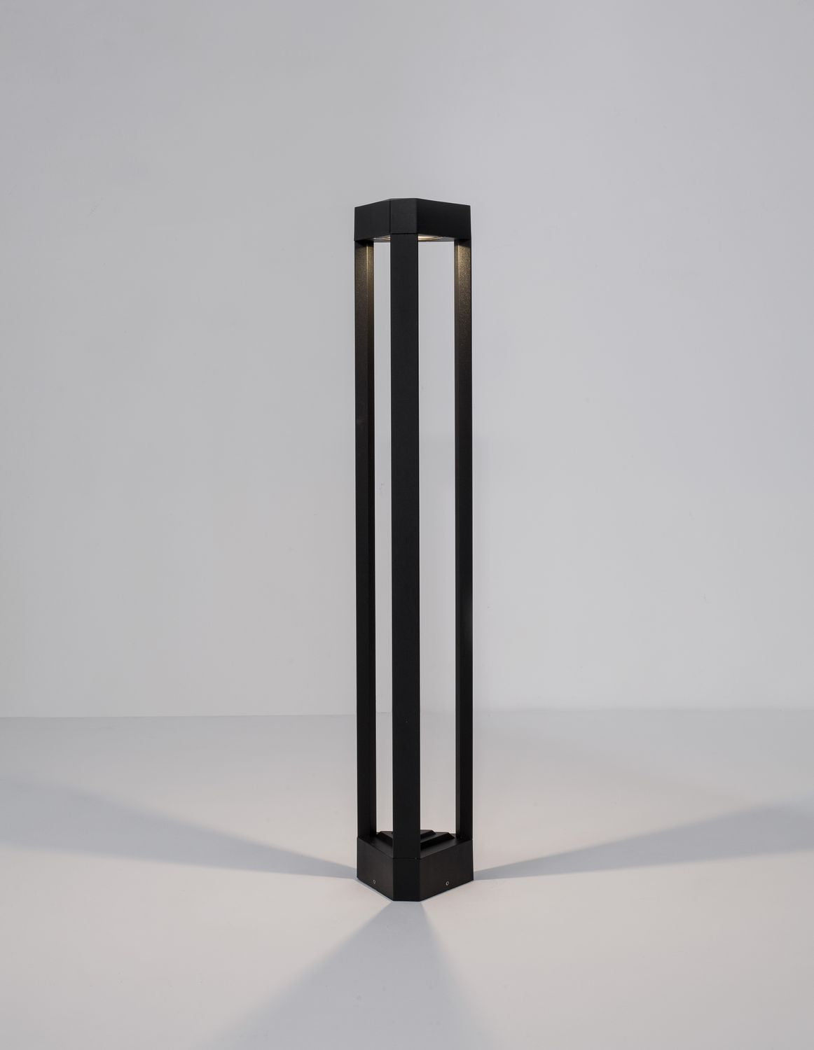 Nova Luce Wegeleuchte Wegelampe LED PAX Schwarz Warmweiss Außenbeleuchtung 80cm - 5212017424426
