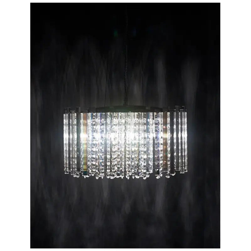 B-Ware Nova Luce Pendelleuchte Hängelampe Element Chrom Kristall G9 Led Siehe Text/Foto - 5212017425577