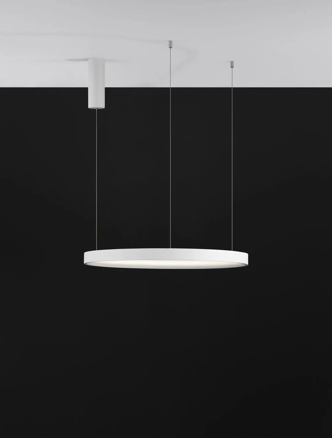 B-Ware Nova Luce Pendelleuchte Hängeleuchte Perrine Led Weiß Warmweiß Dimmbar 40 W 60 Cm - 5212017438423