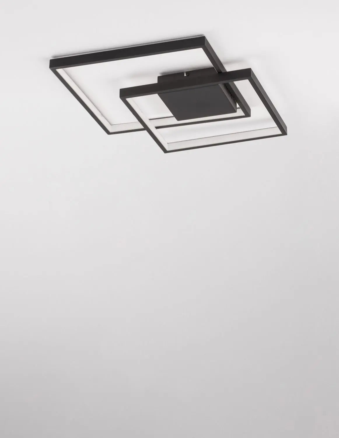 B-Ware Nova Luce Deckenleuchte Deckenlampe Led Porto Schwarz Warmweiß Dimmbar 42,5 Cm - 5212017419736