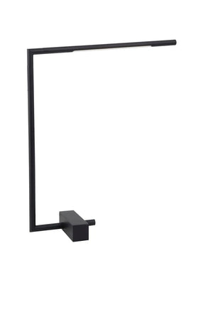 B-Ware Nova Luce Tischleuchte Tischlampe Raccio Led Schwarz Warmweiß 40 Cm 5 W Lampe