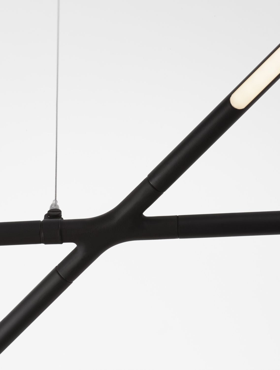 Nova Luce Pendelleuchte Hängeleuchte RACCIO LED Schwarz Warmweiß dimmbar 27 W - 5212017433893